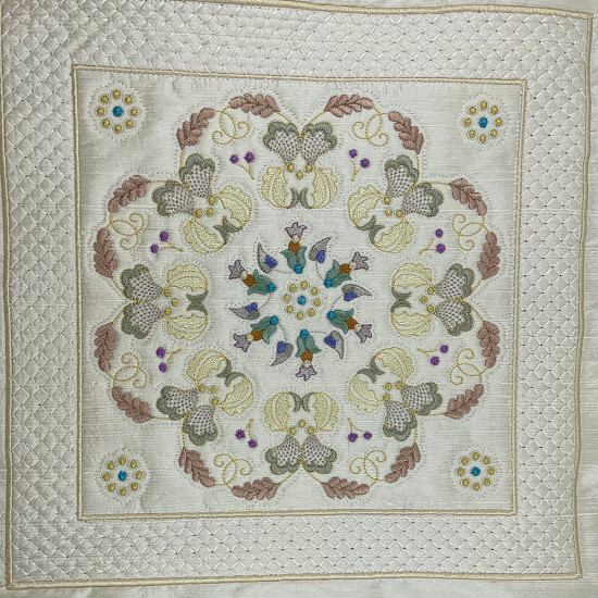 Jacobean Sampler Quilt blocks  