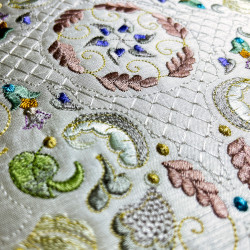Jacobean Sampler Quilt blocks  