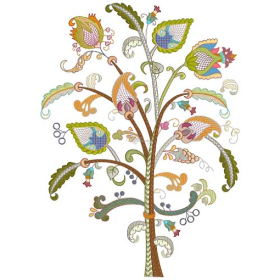 Jacobean Sampler 6 Tree of Life 