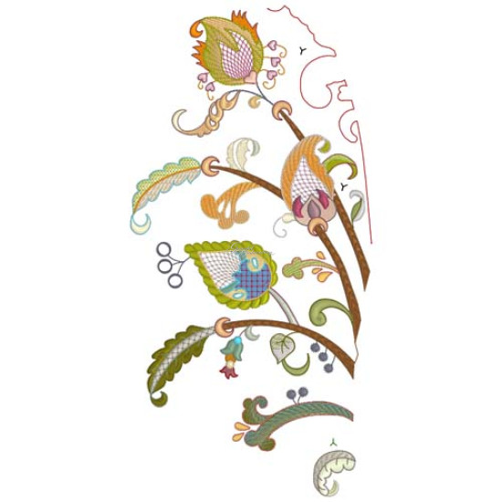 Jacobean Sampler 6 Tree of Life 