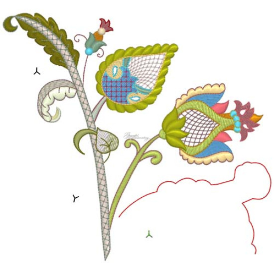 Jacobean Sampler 6 Tree of Life 