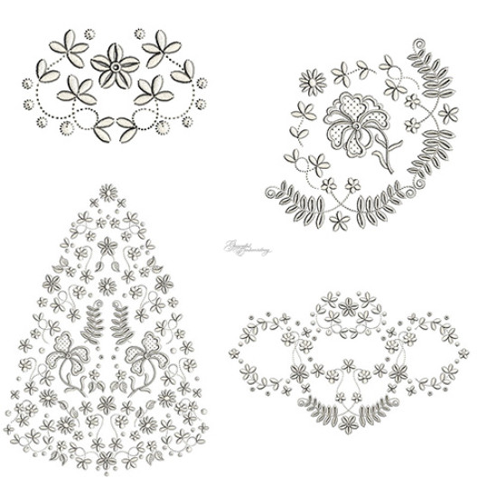 The Jane's White Work Collection