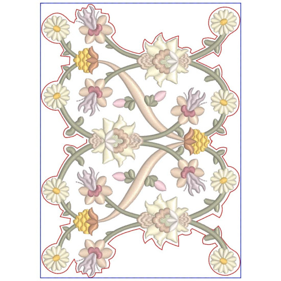 Katie Grace Fabric Block