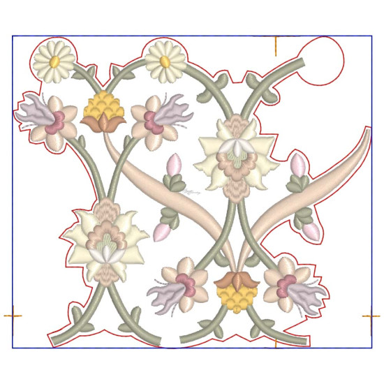 Katie Grace Fabric Block