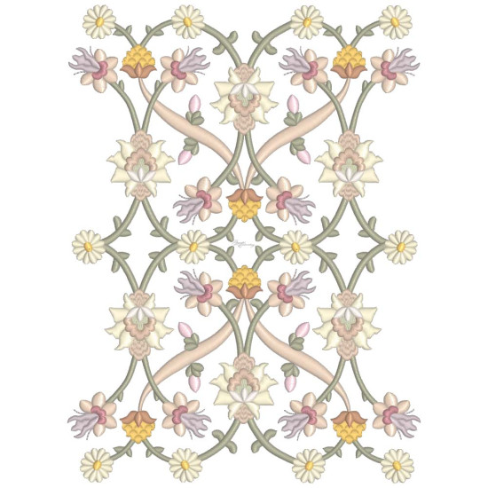 Katie Grace Fabric Block