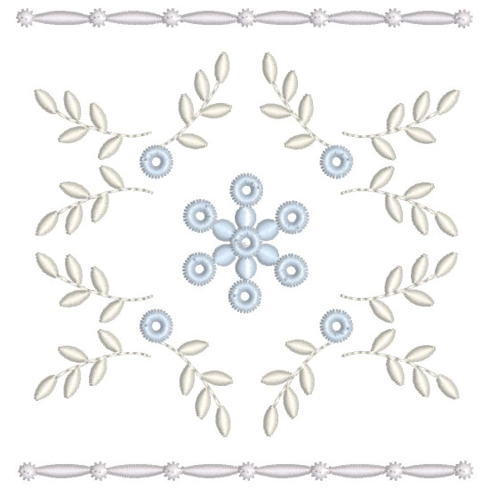  heirloom embroidery on cream silk with delicate eyelets, floral motifs, and fine satin stitches.