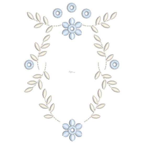  heirloom embroidery on cream silk with delicate eyelets, floral motifs, and fine satin stitches.