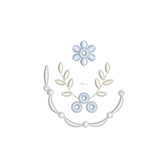  heirloom embroidery on cream silk with delicate eyelets, floral motifs, and fine satin stitches.