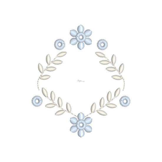  heirloom embroidery on cream silk with delicate eyelets, floral motifs, and fine satin stitches.