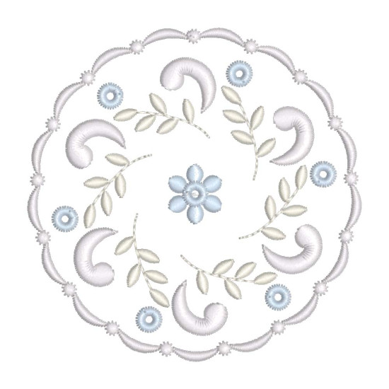  heirloom embroidery on cream silk with delicate eyelets, floral motifs, and fine satin stitches.