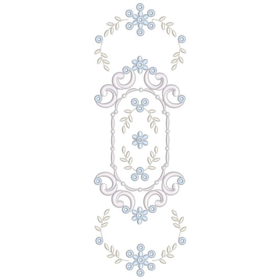  heirloom embroidery on cream silk with delicate eyelets, floral motifs, and fine satin stitches.