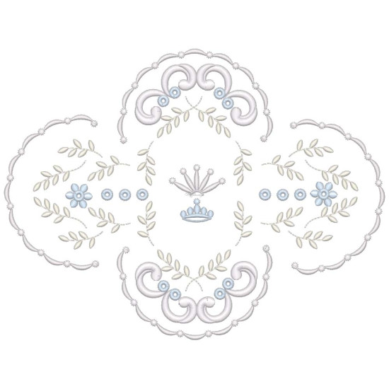  heirloom embroidery on cream silk with delicate eyelets, floral motifs, and fine satin stitches.