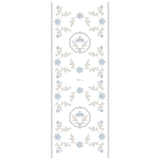  heirloom embroidery on cream silk with delicate eyelets, floral motifs, and fine satin stitches.