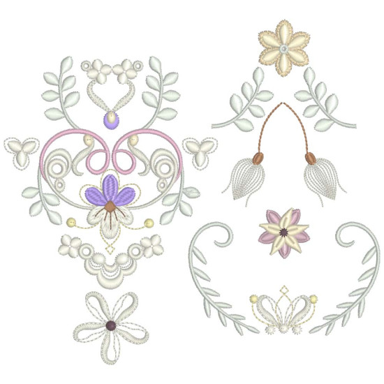 Mansfield Lace Machine Embroidery designs