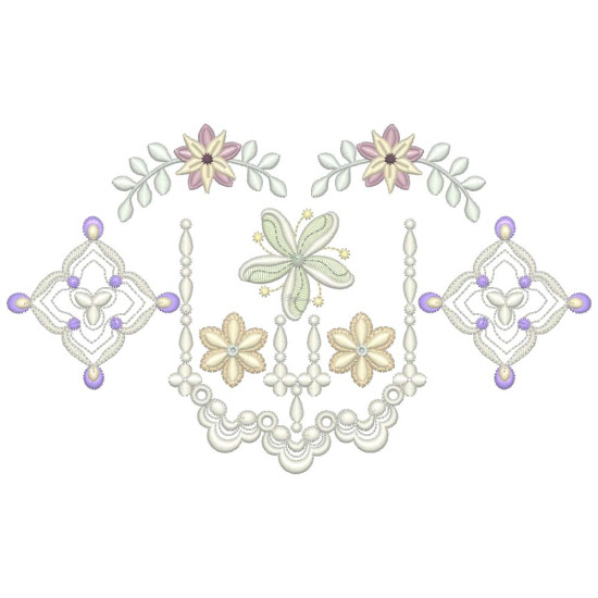 Mansfield Lace Machine Embroidery designs