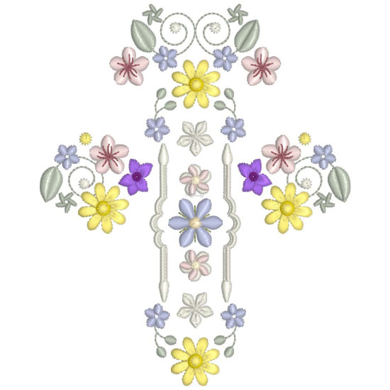 Spring Potpourri Floral machine embroidery designs