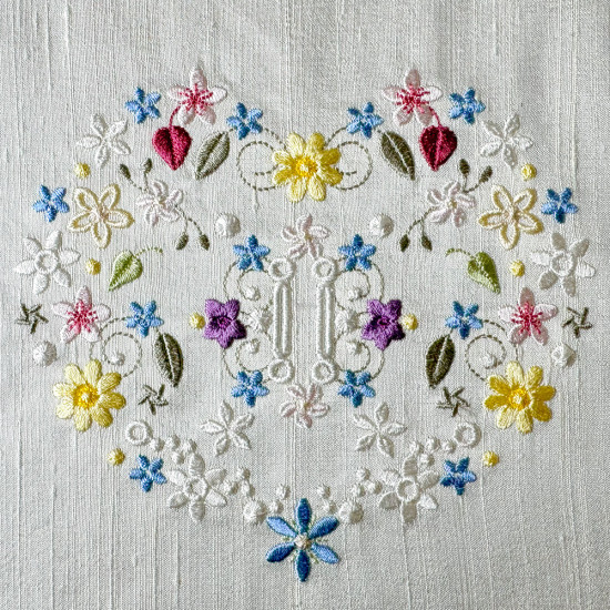Spring Potpourri Floral machine embroidery designs