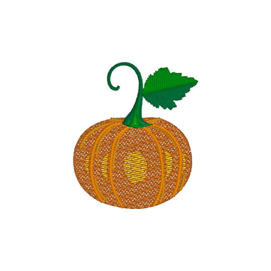 Pumpkin machine embroidery designs
