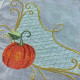 Pumpkin machine embroidery designs