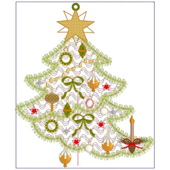 Romantic Crazy Christmas tree 