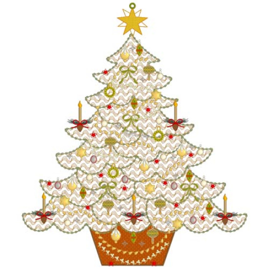 Romantic Crazy Christmas tree 