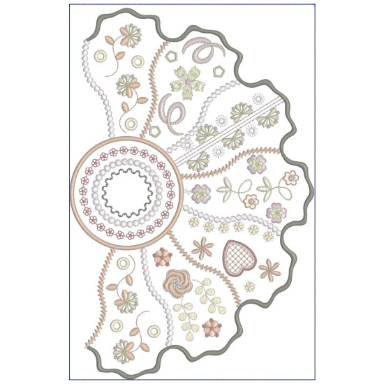 Romantic Crazy Quilt 13