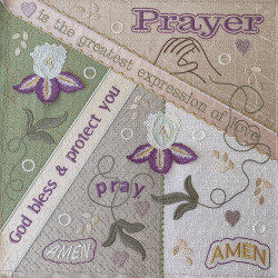 Romantic Crazy Quilt 15  