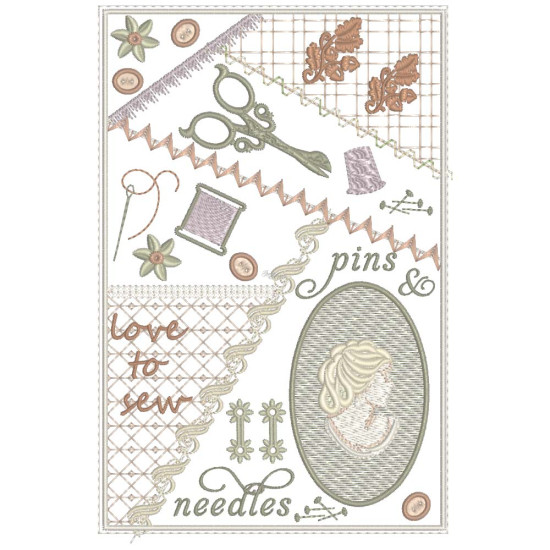 Romantic Crazy Quilt 7