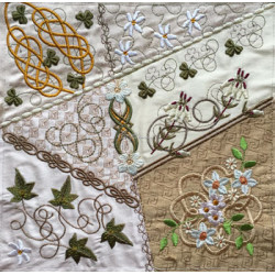 Romantic Crazy Quilt 8