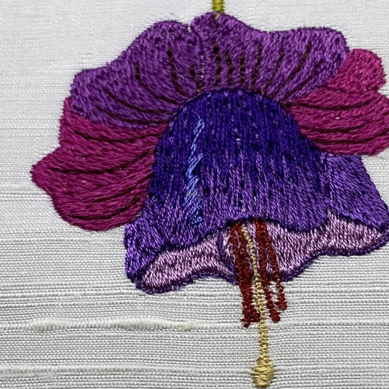 Renaissance Fuchsias Machine embroidery designs