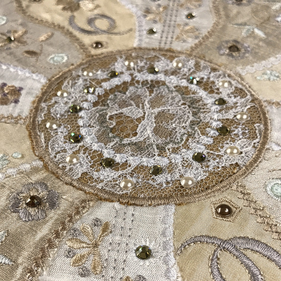 Romantic Crazy Quilt 13