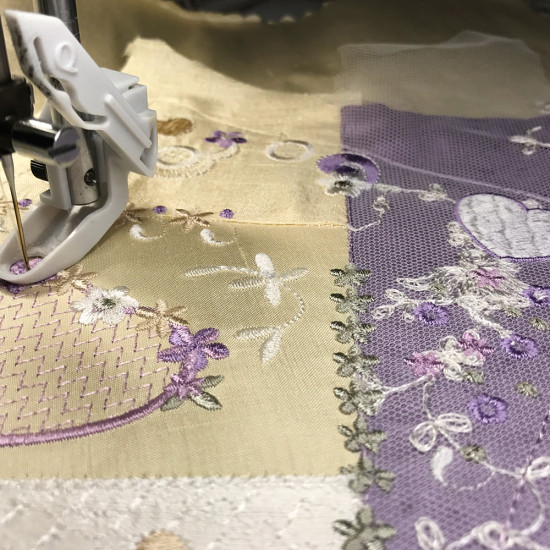 Romantic Crazy Quilt 12