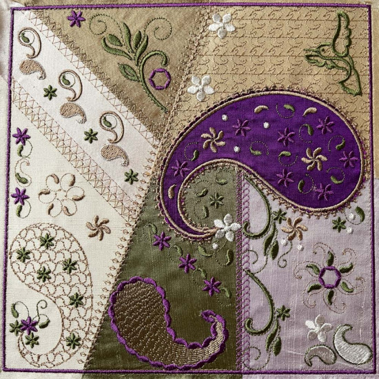 Romantic Crazy Quilt 6 