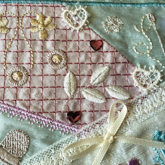 Romantic Crazy Quilt 10