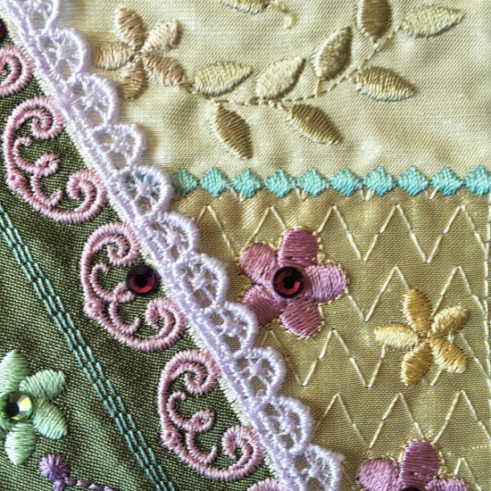 Romantic Crazy Quilt 10