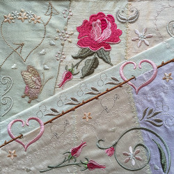 Romantic Crazy Quilt 9