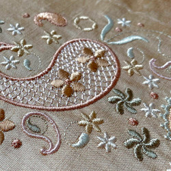 Almond Silk Paisley 2