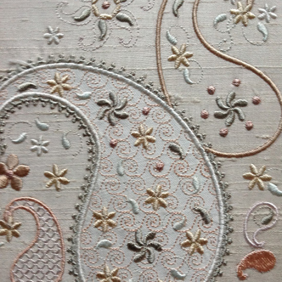 The Almond Silk Paisley Collection