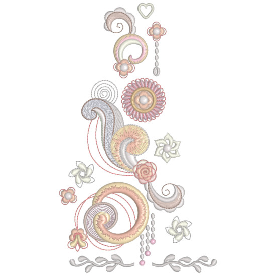 Breathtakingly Beautiful Curlicues machine embroidery designs