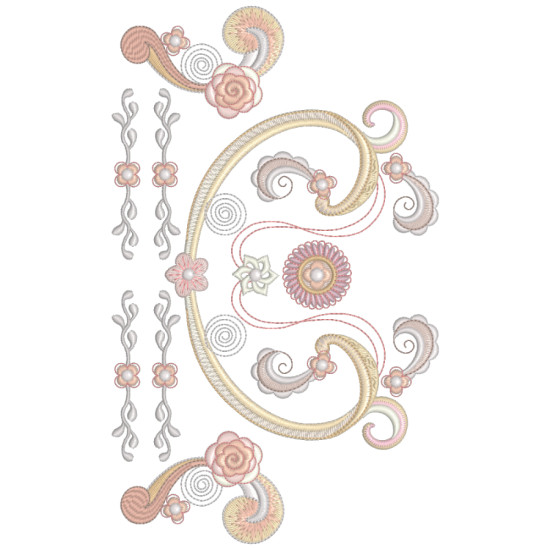 Breathtakingly Beautiful Curlicues machine embroidery designs