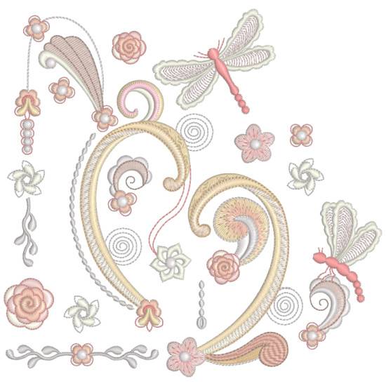 Breathtakingly Beautiful Curliques machine embroidery designs