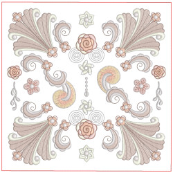 Breathtakingly Beautiful Curlicue Quilt Blocks  