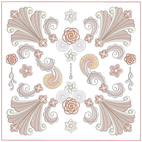 Breathtakingly Beautiful Curlicue Quilt Blocks