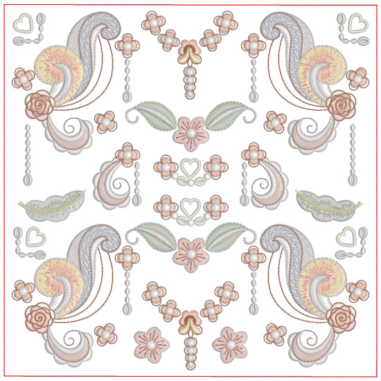 Breathtakingly Beautiful Curlicue Quilt Blocks