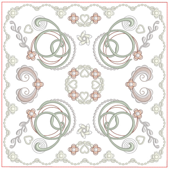 Breathtakingly Beautiful Curlicue Quilt Blocks