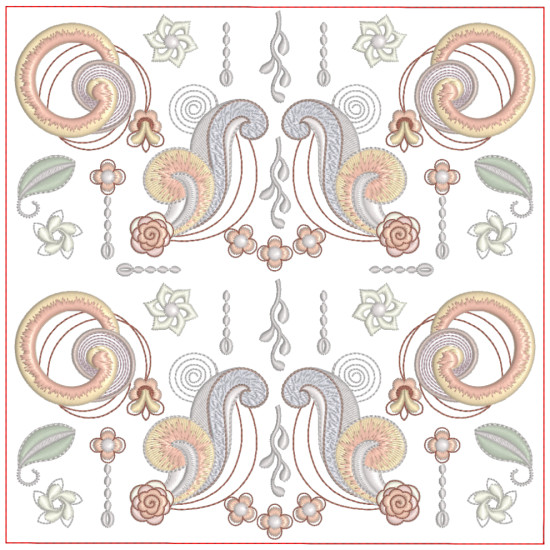 Breathtakingly Beautiful Curlicue Quilt Blocks