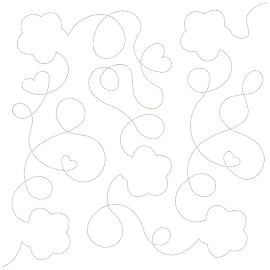 Breathtakingly Beautiful Curlicue Quilt Blocks