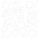 Breathtakingly Beautiful Curlicue Quilt Blocks  