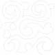 Breathtakingly Beautiful Curlicue Quilt Blocks  