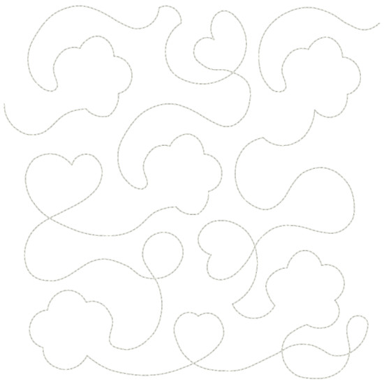 Breathtakingly Beautiful Curlicue Quilt Blocks